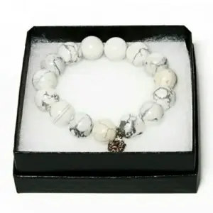 WHITE TURQUOISE BRACELET