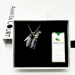 Amethyst Diffuser Necklace | Aroma Jewelry | Energy & Healing | Diffusing on the go