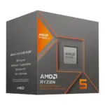 AMD Ryzen 5 8600G with Wraith Stealth Cooler, AM5, Up to 5.0GHz, 6-Core, 65W, 22MB Cache, 4nm, 8th Gen, Radeon Graphics