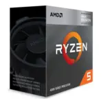 AMD Ryzen 5 4600G CPU, AM4, 3.7GHz (4.2 Turbo), 6-Core, 65W, 11MB Cache, 7nm, 4th Gen, Radeon Graphics