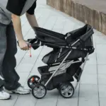 PawHut Foldable Pet Stroller for Small and Miniature Dog in Dark Grey