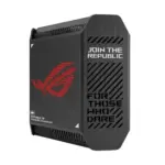 Asus (GT6 1-Pack Black) ROG Rapture AX10000 Tri-Band Gaming Mesh Wi-Fi 6 System, 2.5G LAN, AiMesh, RangeBoost Plus, AiProtection Pro, RGB