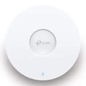 TP-LINK (EAP670 NEW) AX5400 Dual Band Ceiling Mount Wi-Fi 6 Access Point, PoE, Omada Mesh, 2.5G LAN, Bluetooth 5.2 Support
