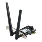 Asus (PCE-AX3000) AX3000 (2402+574) Wireless Dual Band PCI Express Wi-Fi 6 Adapter, Bluetooth 5.0, WPA3, OFDMA & MU-MIMO