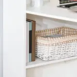 120cm Modern Computer Desk Bookshelf Writing Table Workstation PC Laptop Study Home Office 6 Shelves White | HOMCOM