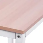 L-Shape Corner Gaming Desk, Computer PC Workstation for Home Office, Three Worktop Writing Table, 76x150cm, Oak | HOMCOM