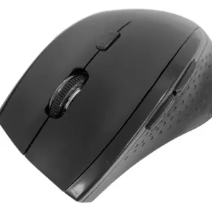BCL Ergonomic Optical Wireless Mouse - Plain White Boxed - MSE-RF601