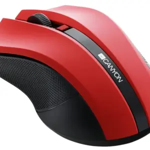 Canyon Wireless Optical Mouse in Red - CNE-CMSW05R