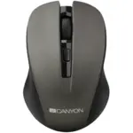 Canyon Comfort Wireless 4 Button Optical Mouse With Switchable DPI in Grey - CNE-CMSW1G