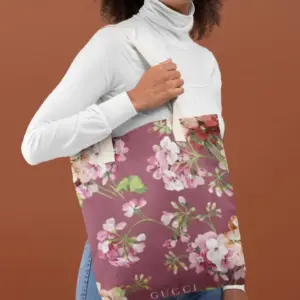 GUC Flower Tote Bag