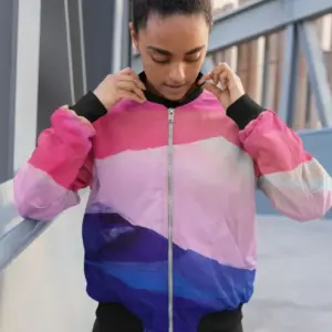 Hot Pink Morning Bomber Jacket