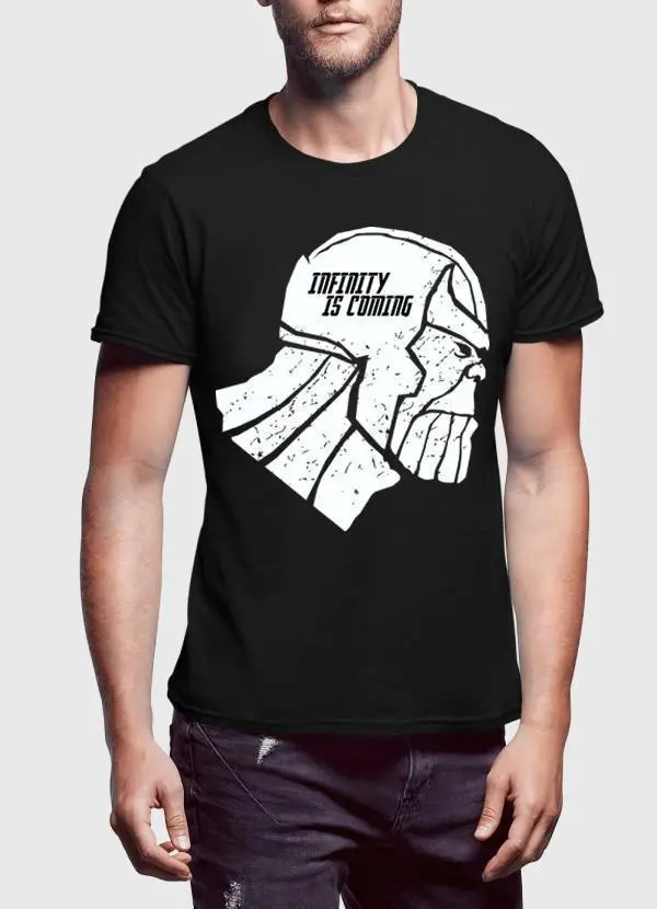 Infinity is Coming Half Sleeves T-shirt