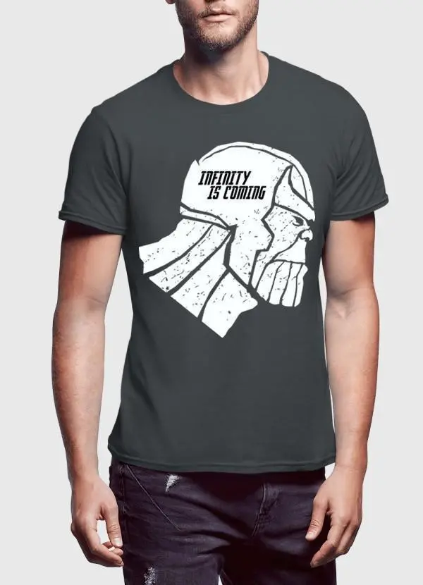 Infinity is Coming Half Sleeves T-shirt