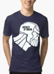 Infinity is Coming Half Sleeves Melange T-shirt