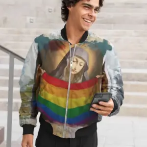 LEBTTTIQ Bomber Jacket