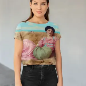Music All-Over Print Crop Tee