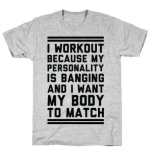MY PERSONALITY IS BANGING T-SHIRT