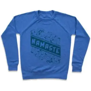 NAMASTE BANNER CREWNECK SWEATSHIRT