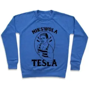 NIKSWOLA TESLA CREWNECK SWEATSHIRT