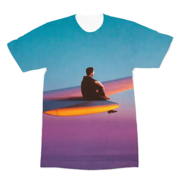 Flying Alone Premium Sublimation Adult T-Shirt