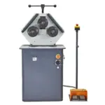 VEVOR 750W Electric Roll Bending Machine, 3-Roller Electric Pipe Bender Machine with 180 Maximum Bending Angle & Reversible Foot Switch, Support Horizontal/Vertical Operation (220V 60Hz 3-Phase)