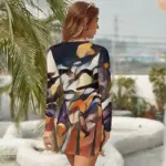 Leisure Wear - Women's Long Sleeve Dress
