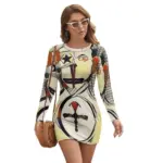 Leisure Wear - Women's Long Sleeve Dress
