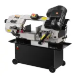 VEVOR Metal Horizontal Band Saw, 7 x 12 in Rectangular Cutting Capacity, 110/220V Metal Vertical Cutting Bandsaw with 1.1 kW Motor, 0-45 Angle Adjustment, Variable Speed, for Metal, Wood, and Plastic
