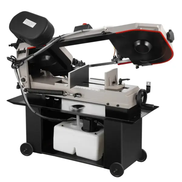 VEVOR Metal Horizontal Band Saw, 7 x 12 in Rectangular Cutting Capacity, 110/220V Metal Vertical Cutting Bandsaw with 1.1 kW Motor, 0-45 Angle Adjustment, Variable Speed, for Metal, Wood, and Plastic