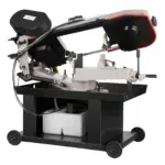 VEVOR Metal Horizontal Band Saw, 7 x 8.25 in Rectangular Cutting Capacity, 110/220V Vertical Cutting Bandsaw with 1.1 kW Motor, 0-45 Angle Adjustment, Variable Speed, for Metal, Wood, and Plastic