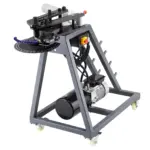 VEVOR Electric Tube Bending Machine, 750W Electric Tubing Bender with 6L Hydraulic Cylinder, Movable Pipe Bender Machine with Casters, 3 Dies & 180 Max Bending Angle, Suitable for 3/4 to 2 inch Pipes