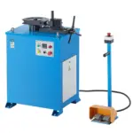 VEVOR Electric Tube Bending Machine, 1.5 KW Electric Tube Bender for 5/8 to 1-1/2 inch Pipes, Pipe Bender Machine with 5 Set Dies, Manual & Auto Modes and 180 Max Bending Angle (220V 60Hz 3-Phase)