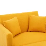 fashionable and classic style chaise lounge chair / accent chair for Living Room, bedroom (Mustard Teddy)