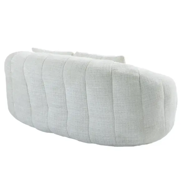 Bean Bag sofa Lazy Sofa Durable Comfort Lounger High Back Bean Bag Chair Couch for Adults and Kids, Indoor & Outdoor, Accent Floor Soft Lounge Chair (Beige chenille)