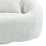 Bean Bag sofa Lazy Sofa Durable Comfort Lounger High Back Bean Bag Chair Couch for Adults and Kids, Indoor & Outdoor, Accent Floor Soft Lounge Chair (Beige chenille)