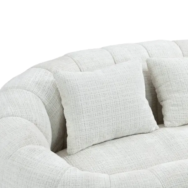 Bean Bag sofa Lazy Sofa Durable Comfort Lounger High Back Bean Bag Chair Couch for Adults and Kids, Indoor & Outdoor, Accent Floor Soft Lounge Chair (Beige chenille)