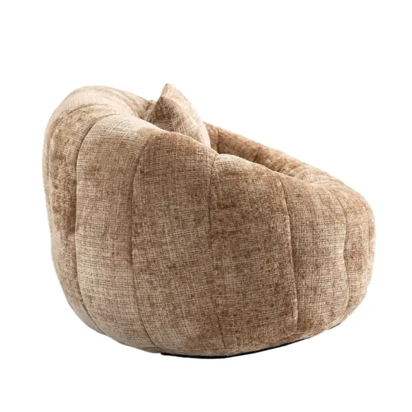 Bean Bag sofa Lazy Sofa Durable Comfort Lounger High Back Bean Bag Chair Couch for Adults and Kids, Indoor & Outdoor, Accent Floor Soft Lounge Chair (Coffee chenille)