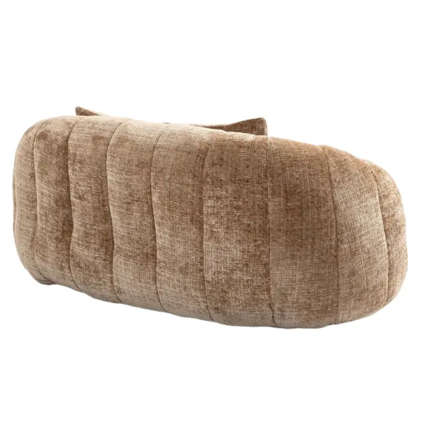 Bean Bag sofa Lazy Sofa Durable Comfort Lounger High Back Bean Bag Chair Couch for Adults and Kids, Indoor & Outdoor, Accent Floor Soft Lounge Chair (Coffee chenille)