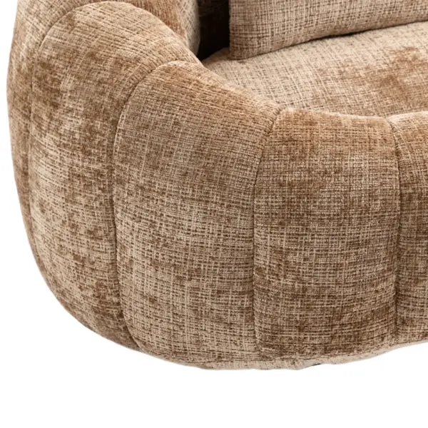Bean Bag sofa Lazy Sofa Durable Comfort Lounger High Back Bean Bag Chair Couch for Adults and Kids, Indoor & Outdoor, Accent Floor Soft Lounge Chair (Coffee chenille)