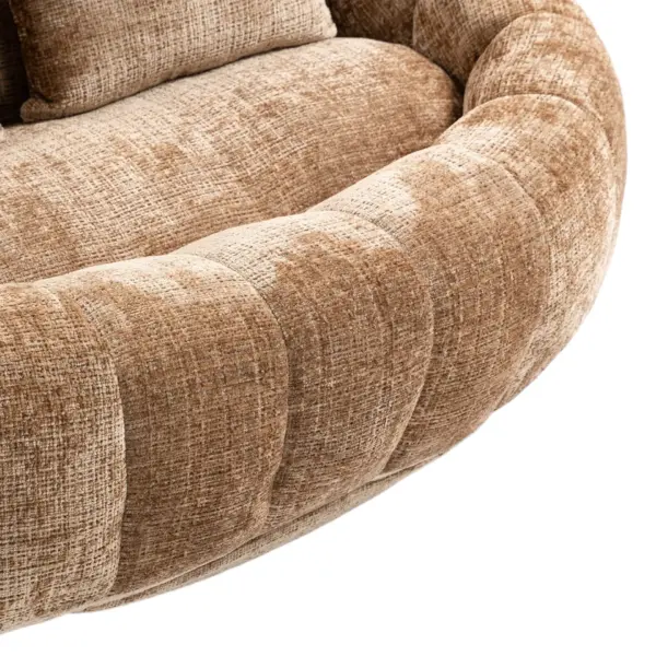 Bean Bag sofa Lazy Sofa Durable Comfort Lounger High Back Bean Bag Chair Couch for Adults and Kids, Indoor & Outdoor, Accent Floor Soft Lounge Chair (Coffee chenille)