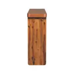 Elegant Acacia Veneer Entryway Table,Suitable For Entryway, Hallway, Living Room, Foyer, Corridor