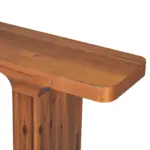 Elegant Acacia Veneer Entryway Table,Suitable For Entryway, Hallway, Living Room, Foyer, Corridor