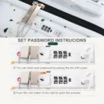 Luggage Set of 3, 20, 24, 28inch with USB Port, 20, 24inch with front opening design Airline Certified Carry on Luggage with Cup Holder, ABS+PC Hard Shell Luggage with Spinner Wheels, starry sky white