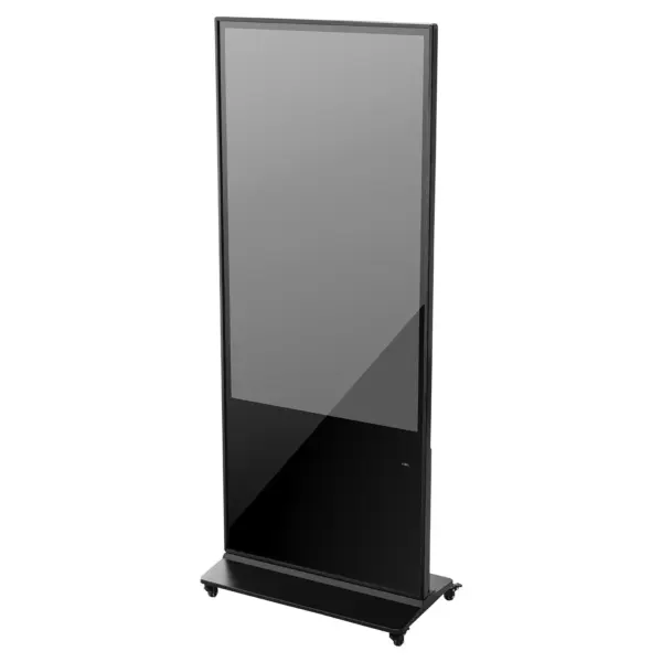 VEVOR 55 Inch Digital Signage Display, Touchscreen Digital Kiosk, Indoor Floor Standing Kiosk Display, 4K UHD LCD Screen, 2GB RAM & 32GB ROM, with WiFi HDMI/USB Input, Commercial Advertising Display