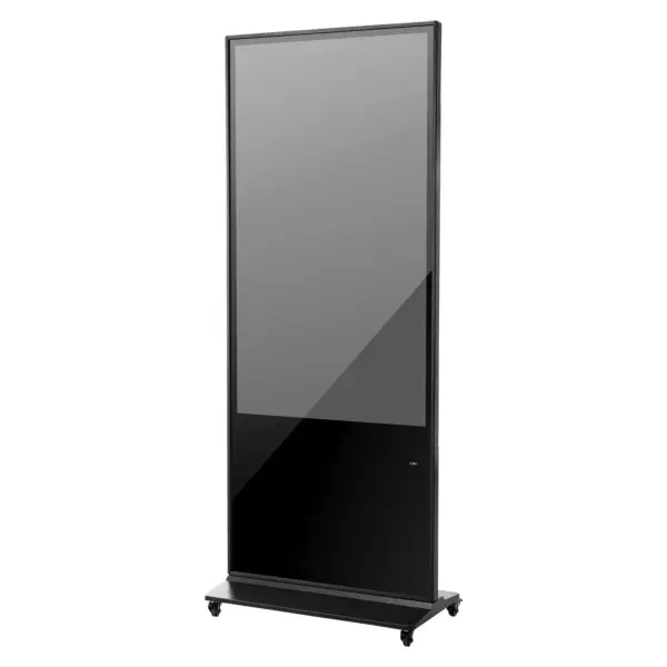 VEVOR 55 Inch Digital Signage Display, Touchscreen Digital Kiosk, Indoor Floor Standing Kiosk Display, 4K UHD LCD Screen, 2GB RAM & 32GB ROM, with WiFi HDMI/USB Input, Commercial Advertising Display