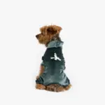 Coco Velour Dog Pajamas Ultra-Soft & Cozy PJs in Teal