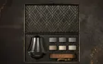 Whiskey Stones & Crystal Nosing Tasting Glass Gift Set