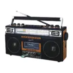 Supersonic 4 Band Bluetooth Radio & Cassette Player + Cassette To Mp3 Converter