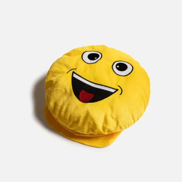 Happy Face Dog Costume Plush Smiley Outfit for Dogs