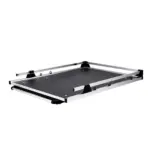 VEVOR Sliding Truck Bed Organizer, 68 x 48-Inch Heavy Duty Truck Bed Storage Drawer with 1000 lbs Capacity, Features 6 Movable Rings for Securing, 2-Postion Slide out Tray for Pickup Trucks, Black